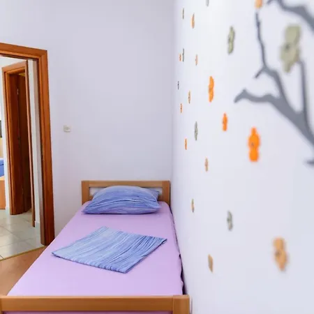 In Okrug Gornji With Sea View, Terrace, Air Conditioning, Wifi 5049-3 아파트 *