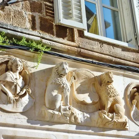 In Okrug Gornji With Sea View, Terrace, Air Conditioning, Wifi 5049-3 아파트