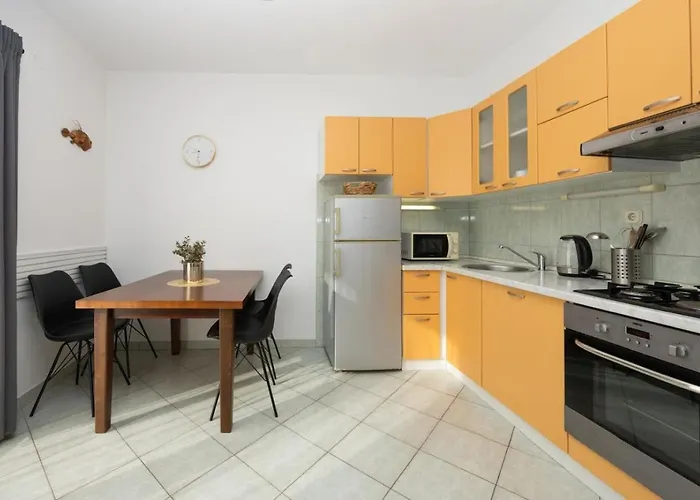 In Okrug Gornji With Sea View, Terrace, Air Conditioning, Wifi 5049-3 Appartement Trogir