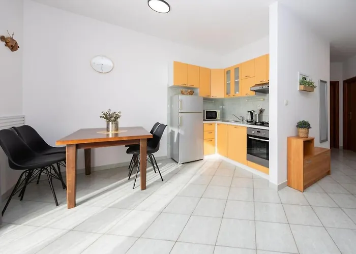 In Okrug Gornji With Sea View, Terrace, Air Conditioning, Wifi 5049-3 Appartement *