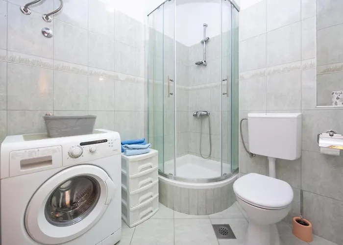 In Okrug Gornji With Sea View, Terrace, Air Conditioning, Wifi 5049-3